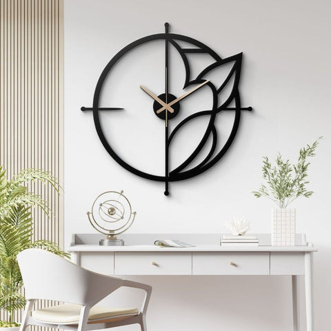 Unique Modern Metal Wall Clock