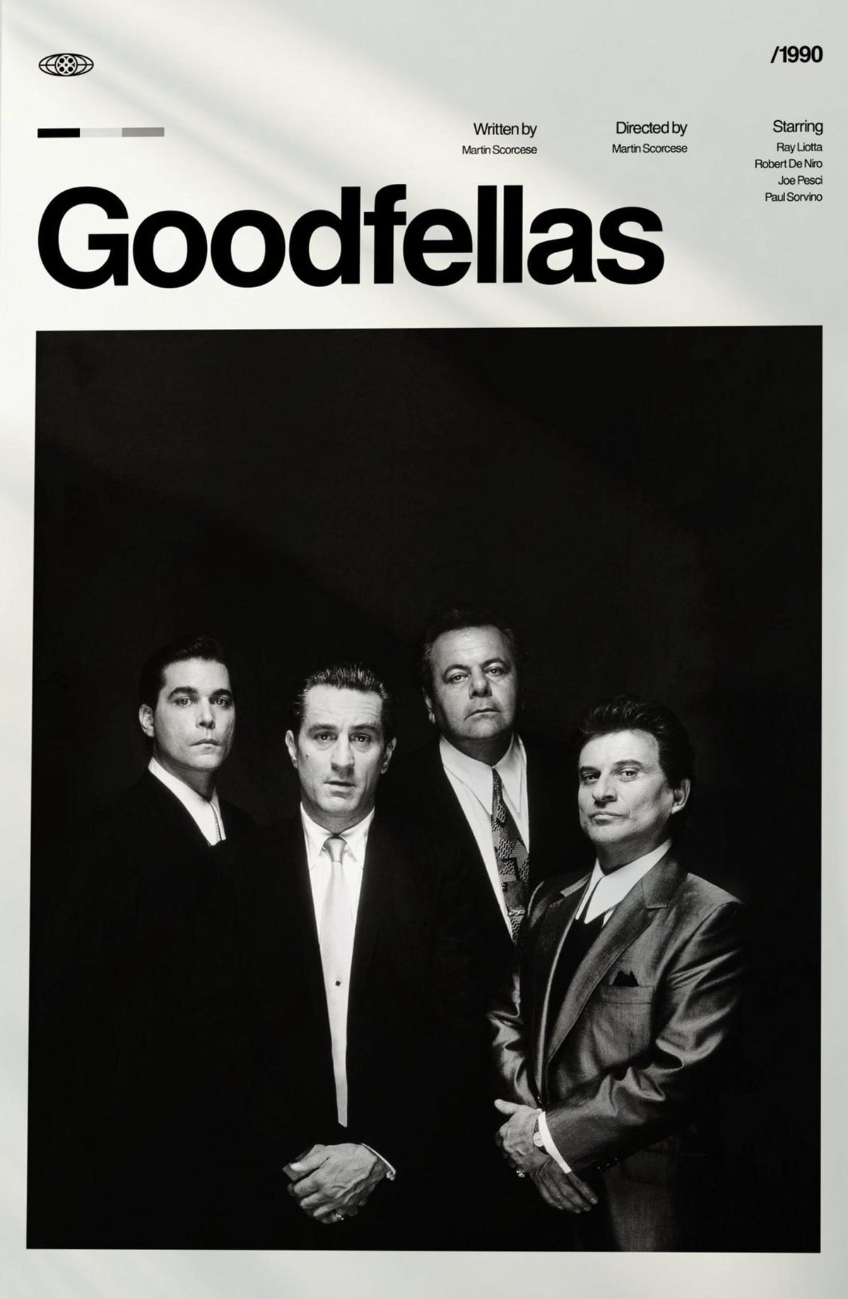 Goodfellas Movie Décor Print, Nostalgic Design Wall Poster, Digital Download for Home Decor