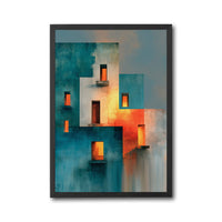 Expressive Architectural Aesthetic Wall Print