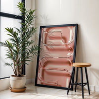 Non-Figurative Geometric Understated Wall Print Wall Poster | Sleek Minimal Design Print