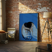 Expressive Horse Simple Wall Décor Poster Print
