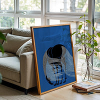 Expressive Horse Simple Wall Décor Poster Print