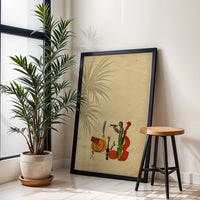 Expressive Jazz Band Wall Print – Contemporary Musician Canvas Print for Living Room Decor
