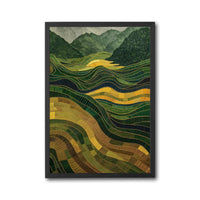 Non-Figurative Landscape Aesthetic Wall Décor Poster Print