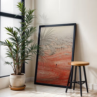 Non-Figurative Landscape Tree Home Art Décor Poster – Aesthetic Nature Print for Minimal Home Decor