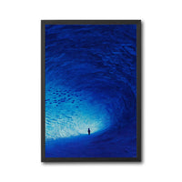 Expressive Ocean Person Aesthetic Home Art Canvas Print Décor Poster