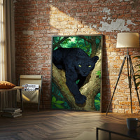 AFERA XV Black Panther Jungle Home Art Wall Poster