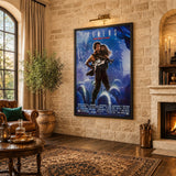 Aliens Movie Poster Retro Wall Art – Ripley and Newt Sci Fi Print