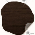 Amorphous Modern Shag Area Rug – features