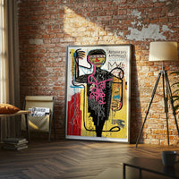 AOPKHESKS Non-Figurative Pop Art Figure Décor Poster, Minimal Abstract Figure Home Wall Print