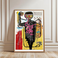 AOPKHESKS Non-Figurative Pop Art Figure Décor Poster, Minimal Abstract Figure Home Wall Print