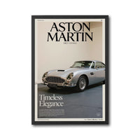 Aston Martin DB5 Vantage Wall Poster – Everlasting Refinement Heritage Wall Print
