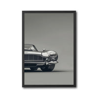 Aston Martin Nostalgic Car Front View Décor Poster | Timeless Car Wall Poster