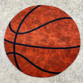 Basketball Kids Round Rug