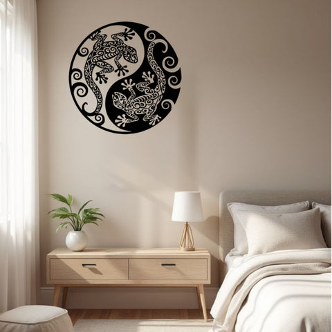 Gecko Metal Wall Art