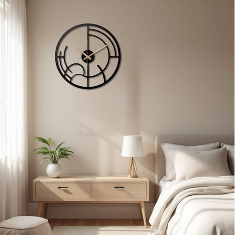 Modern Minimalist Metal Wall Clock