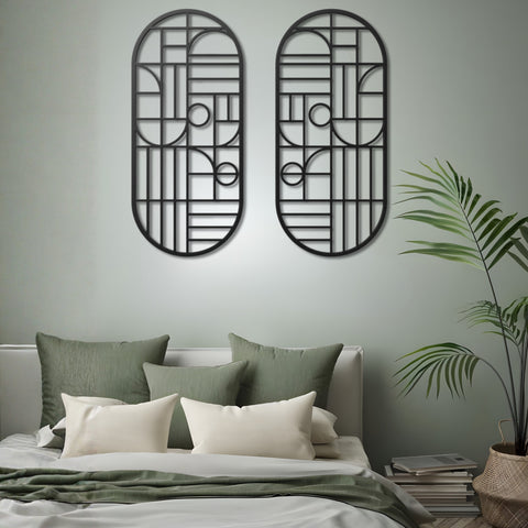 Livingroom Modern Metal Wall Art