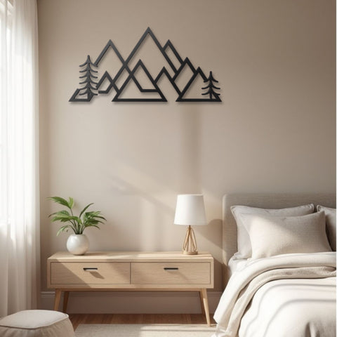 Mountain Metal Wall Art