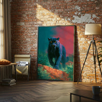 Black Panther Aesthetic Wall Print Wall Poster Print