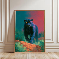 Black Panther Aesthetic Wall Print Wall Poster Print