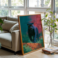 Black Panther Aesthetic Wall Print Wall Poster Print