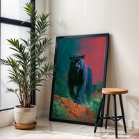 Black Panther Aesthetic Wall Print Wall Poster Print