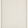 Bordered Modern Kitchen Rug – Beige & Cream