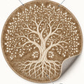 Botanical Marble Geometric Area Rug – features
