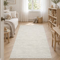 Boucle Modern Area Rug – Cream in a nursery