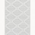 Boucle Scandinavian Area Rug – Off White