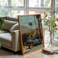 BOUQUET Nostalgic Rolls-Royce Décor Poster – Aesthetic Luxury Car Wall Poster
