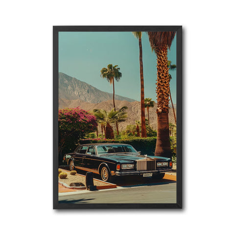 BOUQUET Nostalgic Rolls-Royce Décor Poster – Aesthetic Luxury Car Wall Poster