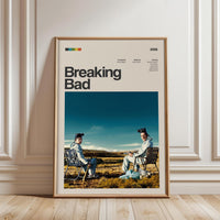Breaking Bad Décor Poster, Breaking Bad TV Series Print, Breaking Bad Wall Décor, TV Series Poster, Breaking Bad Poster Print