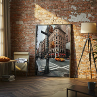 Broadway New York City Street Scene Wall Poster – Aesthetic NYC Wall Poster