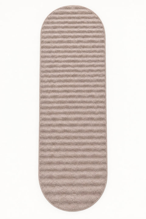 Bubble Modern Plush Area Rug – Burgundy