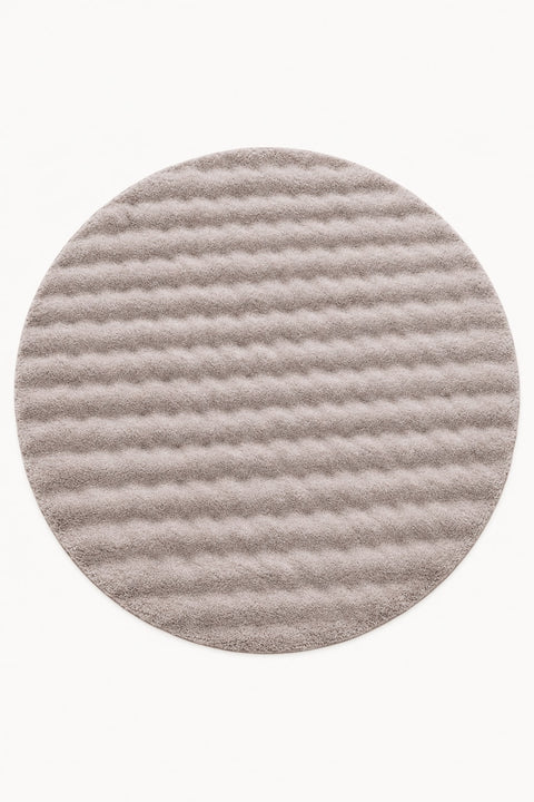 Bubble Modern Plush Area Rug – Taupe