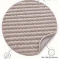 Bubble Modern Plush Area Rug – Taupe – features