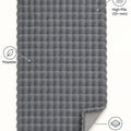 Bubble Modern Shag Area Rug – features
