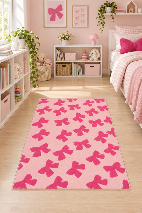 Butterfly Kids Area Rug in a nursery