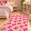 Butterfly Kids Area Rug in a bedroom
