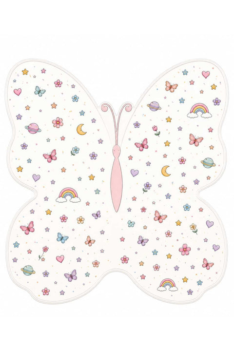 Butterfly Kids Area Rug