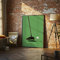 Callaway Golf Club Minimal Wall Poster | Contemporary Golf Wall Print
