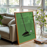 Callaway Golf Club Minimal Wall Poster | Contemporary Golf Wall Print