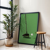 Callaway Golf Club Minimal Wall Poster | Contemporary Golf Wall Print
