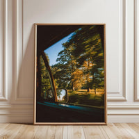 Car Window View Aesthetic Wall Print