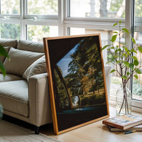 Car Window View Aesthetic Wall Print