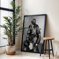 Champion Lakers Nostalgic Basketball Décor Poster | Retro Sports Home Art