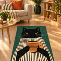 Character Kids Area Rug – Purple in a living room
