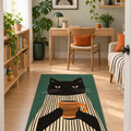 Character Kids Area Rug – Purple in a office