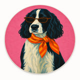 Character Kids Round Rug – Pink